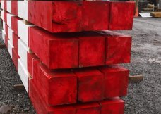 Painted Baulk Timbers