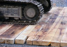 Bog Mat Temporary Road