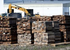Hardwood Pipeline Skids